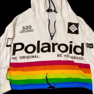 Rue 21 cropped polaroid hoodie. Size XL.
